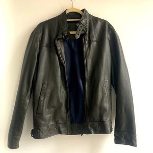COPY - Zara Man Leather Jacket - Size S